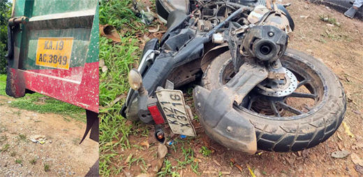 Accident in Belthangady